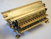 Leibniz cipher machine